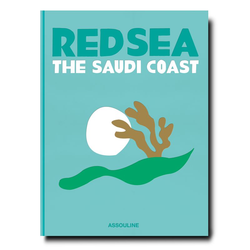 Book cover of 'Red Sea: The Saudi Coast' by Assouline on a light blue background