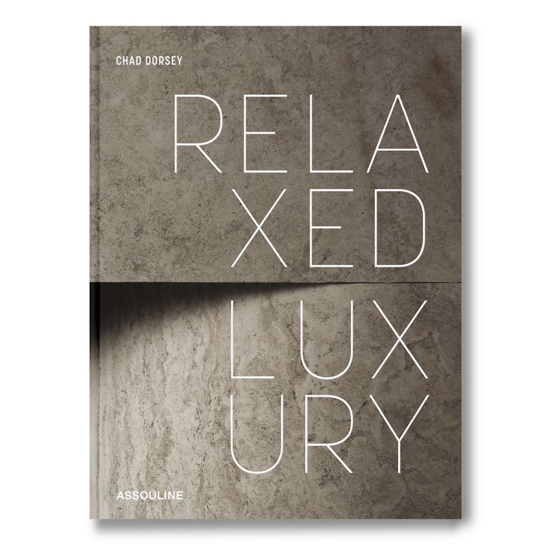 Book cover of 'Relaxed Luxury' by Assouline with a textured design.
