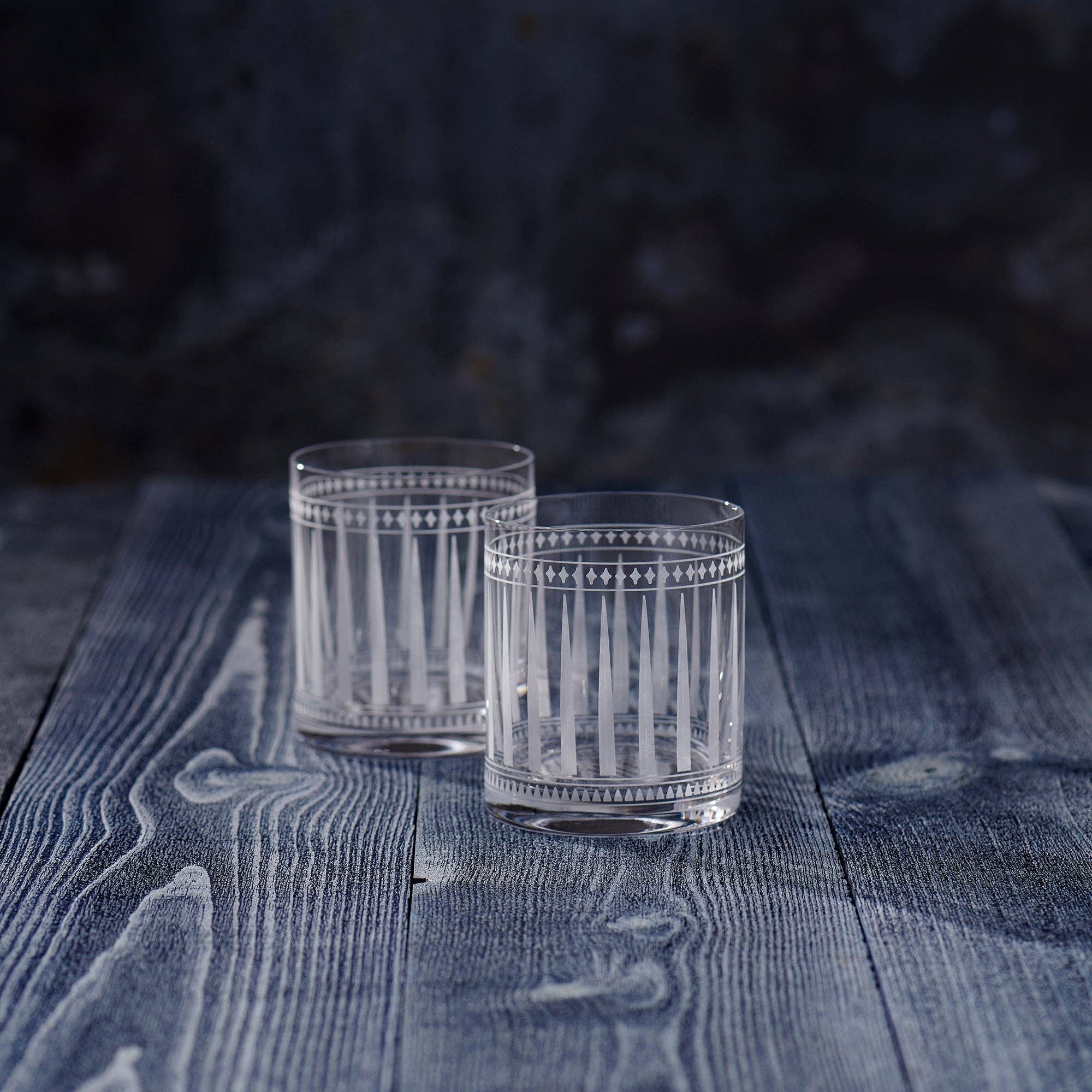 Marrakech Low Ball Glasses, Set of 2