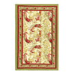 Renne Reindeer Red & Green Tea Towels - Set of 3