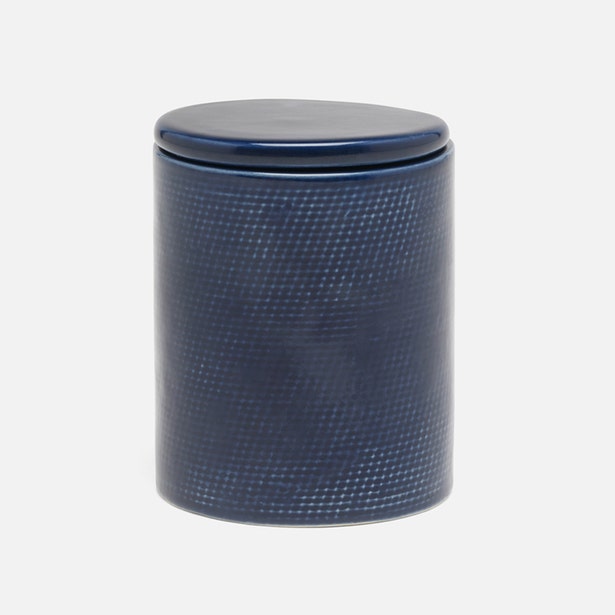Pigeon & Poodle Cordoba Canister Navy