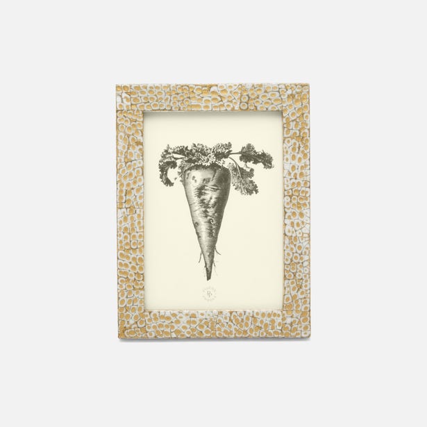 Westport Frame Gold/White Lacquered Eggshell