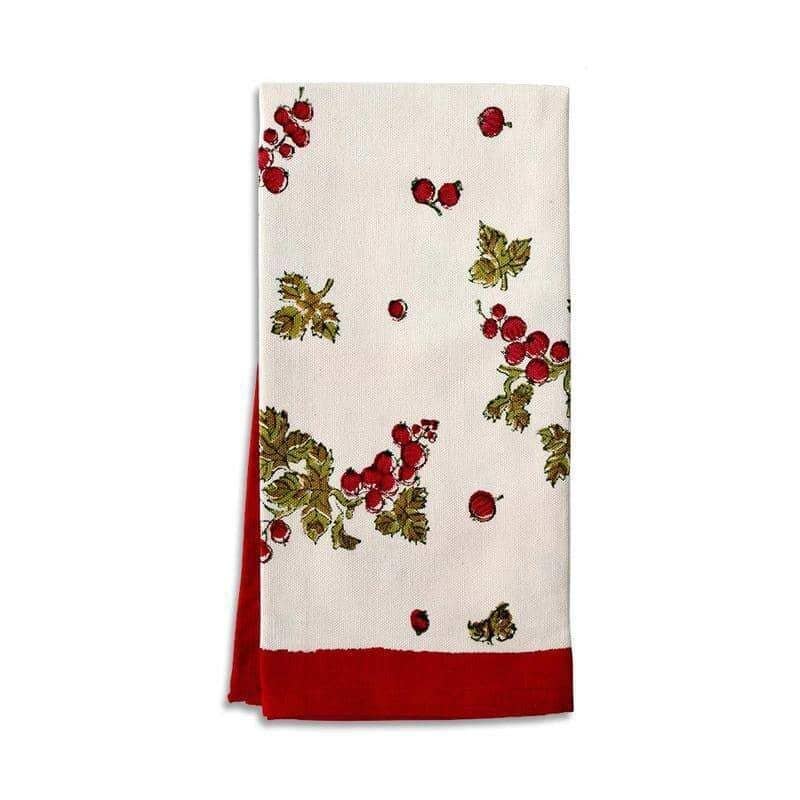 Gooseberry Red/Green Tea Towels - Set of 3
