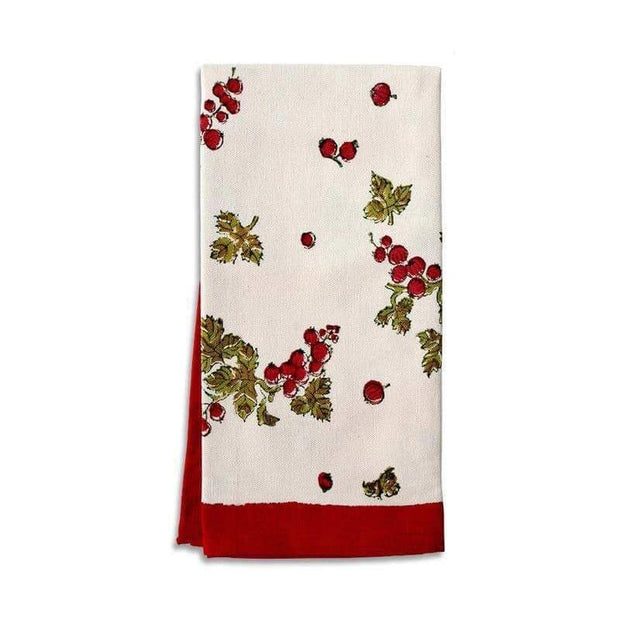 Gooseberry Red/Green Tea Towels - Set of 3