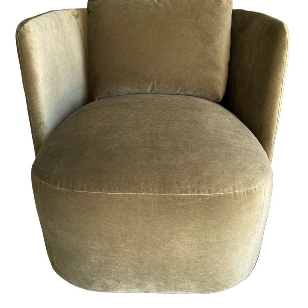 Verellen Hudson Swivel Club Chair Banks Balsam - Maaribu