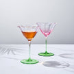 Tulip-Shaped Champagne Coupe Glass