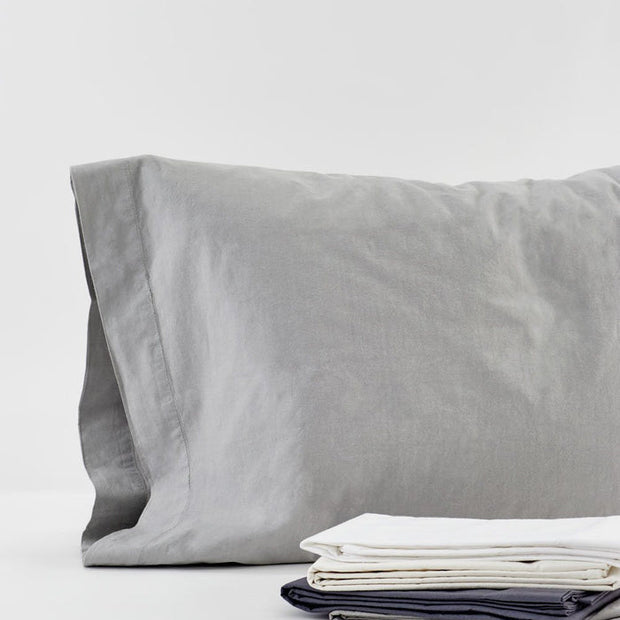 Lawn Pillowcase White Queen