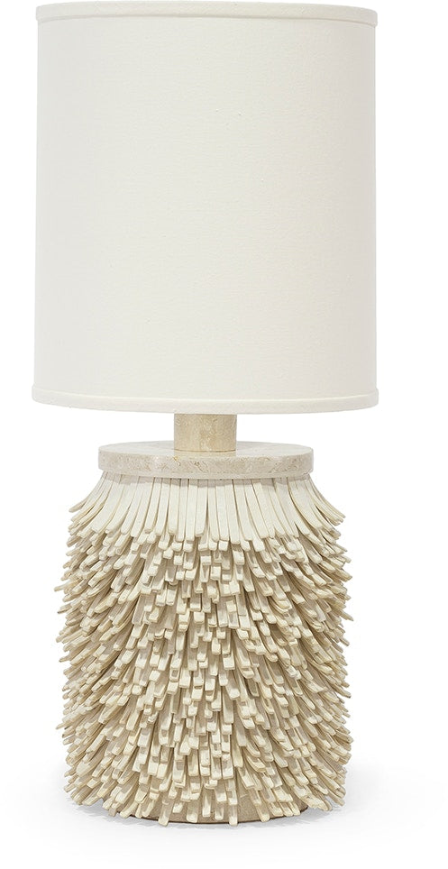 Palecek Colette Table Lamp White
