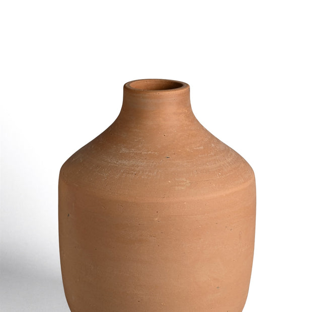 Terracotta Vase11.8"H