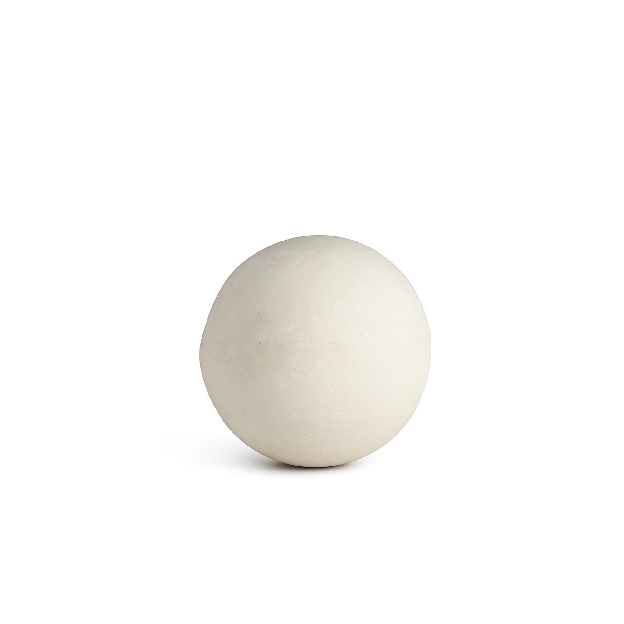 Paper Mache Ball Lg - White