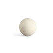 Paper Mache Ball Med - White
