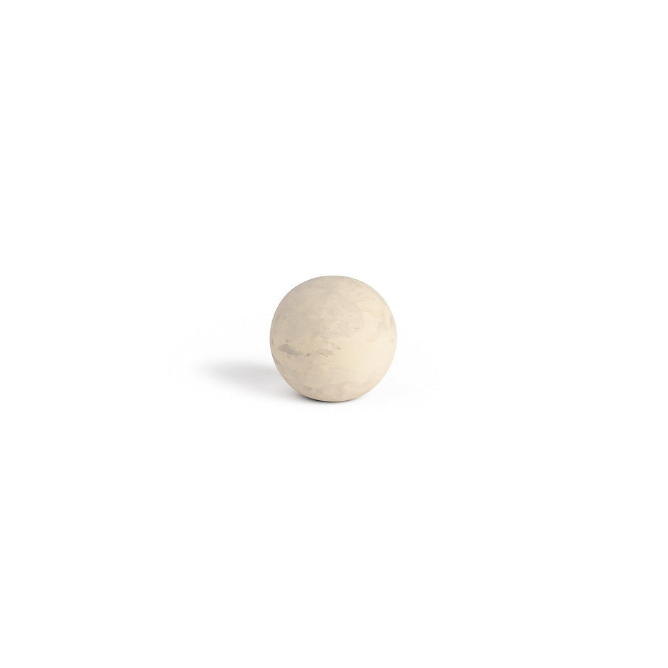 Paper Mache Ball Sm - White