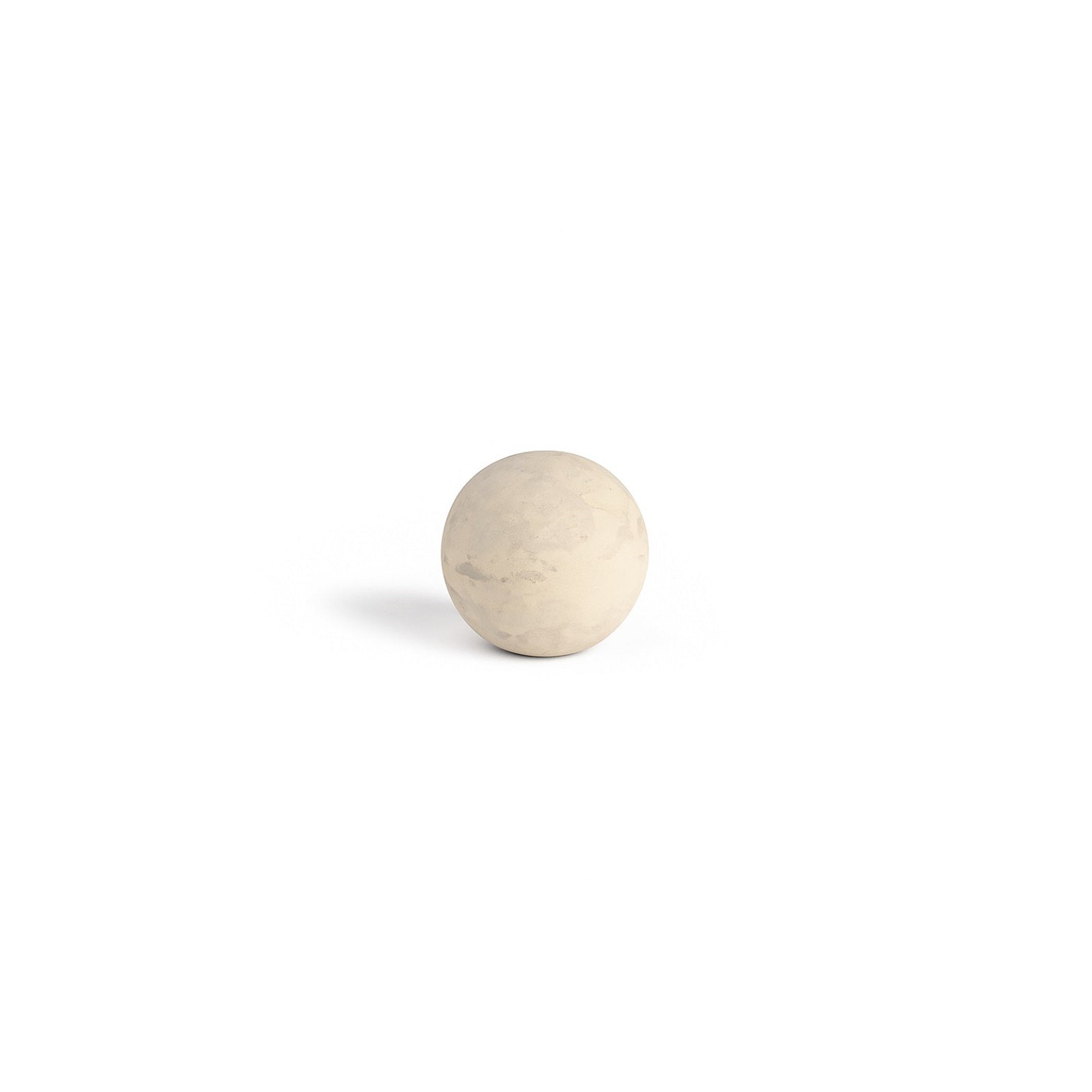 Paper Mache Ball Sm - White