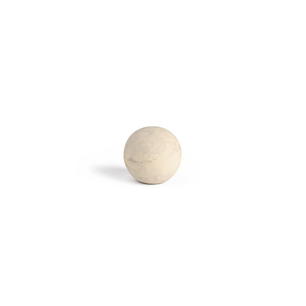 Paper Mache Ball Sm - White