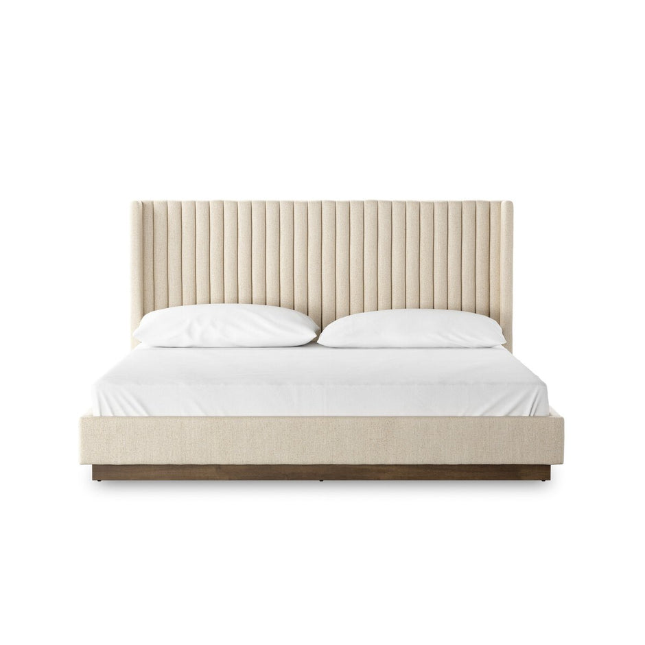 Montgomery Bed Thames King Cream Weathered Sepia