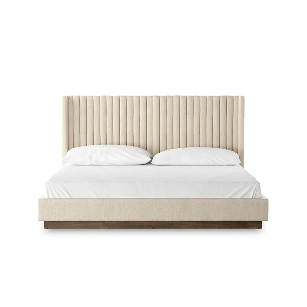Montgomery Bed Thames King Cream Weathered Sepia