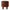 Brown textured ottoman with wooden legs on a white background