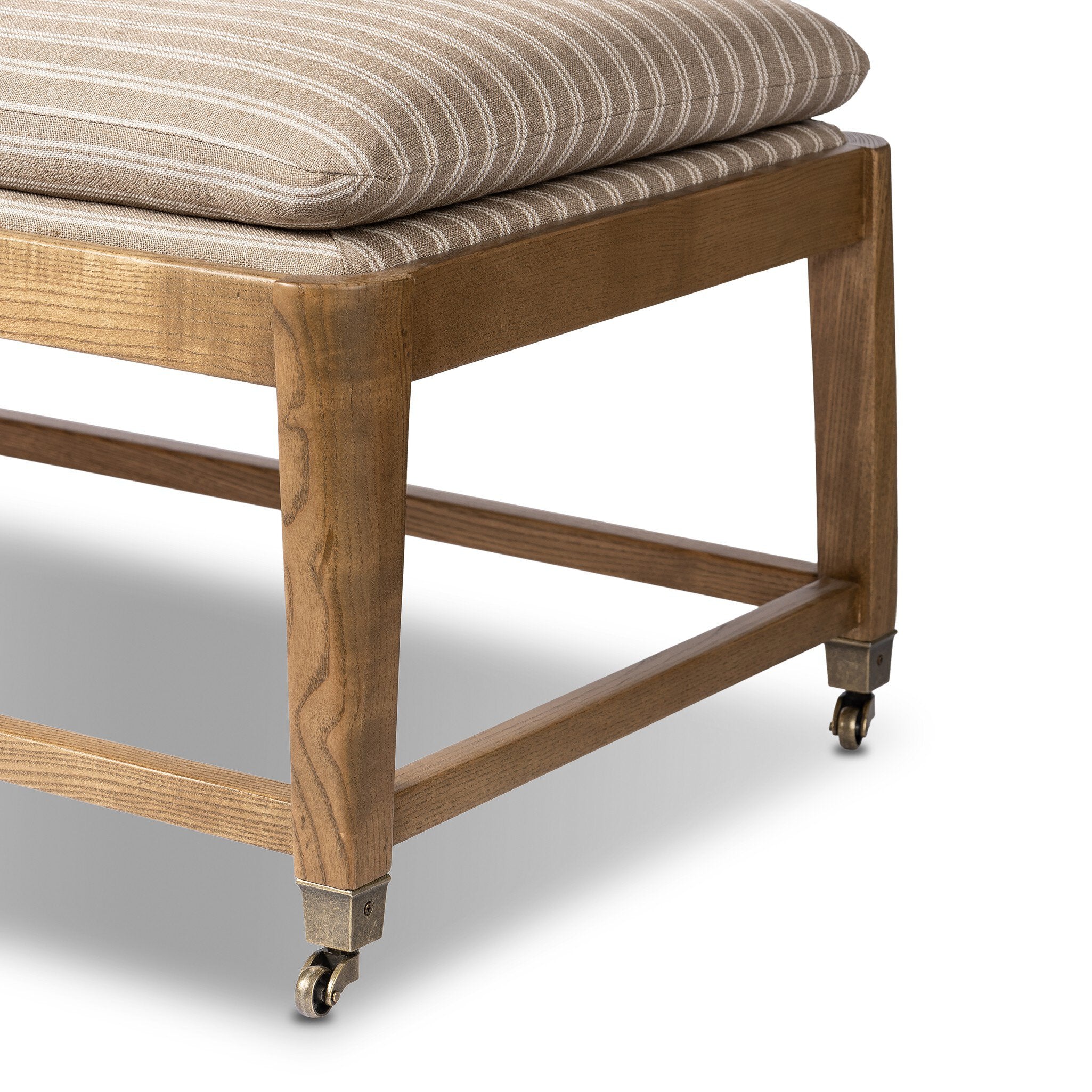 Eleanor Bench w/ Rodin Sand Cushion