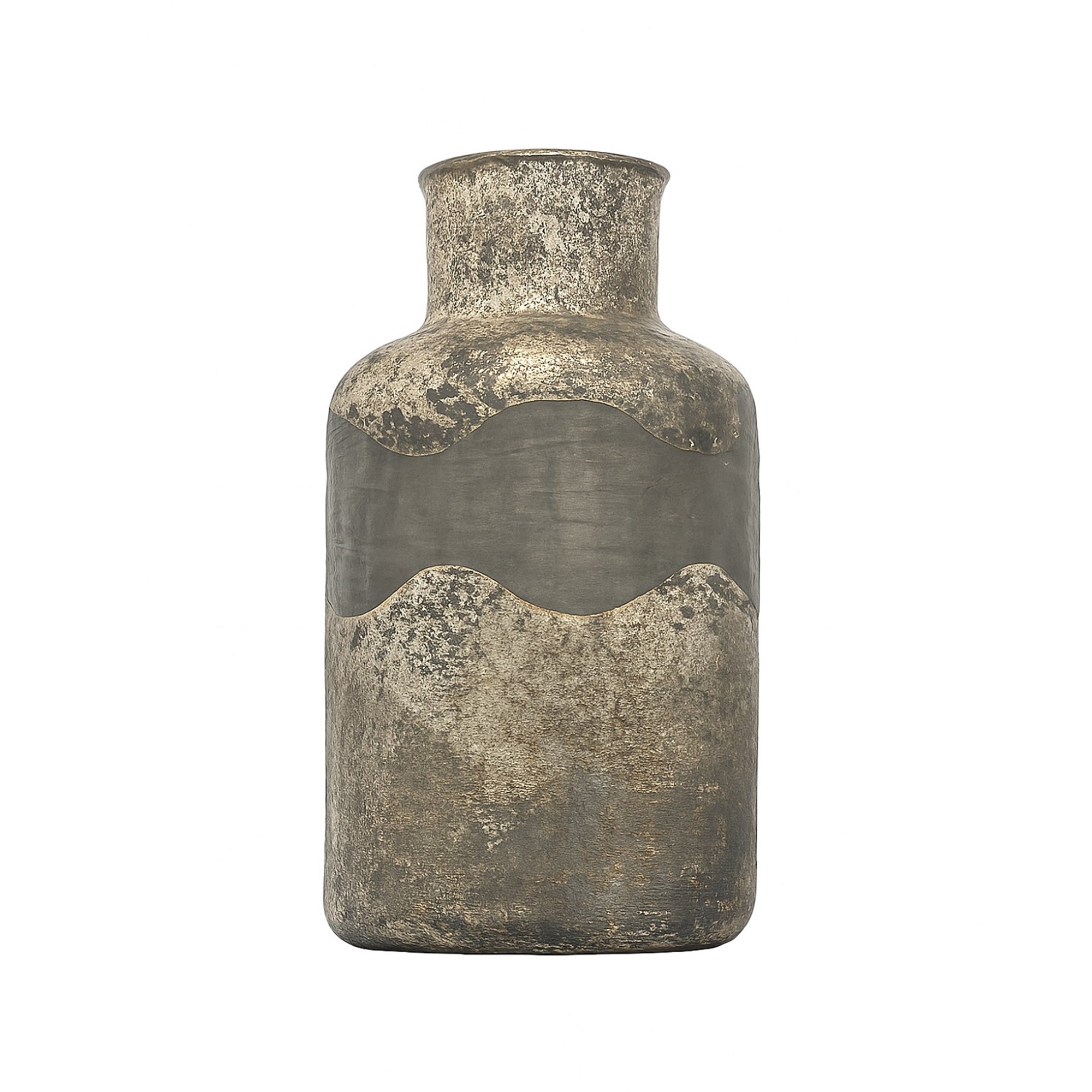 Decorative Glass Bottle Vase Dia 7