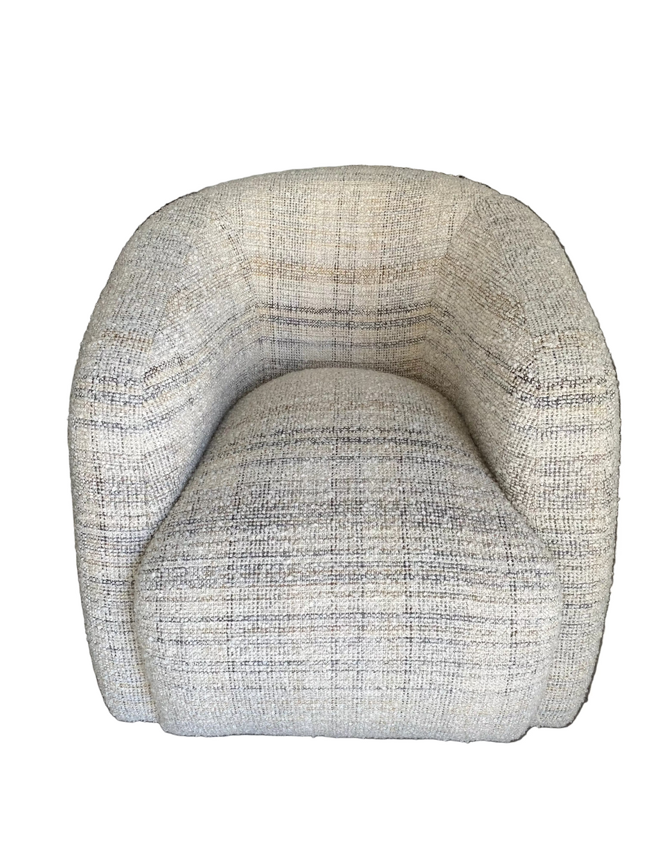 Verellen Theo Club Swivel Chair Karmin Mineral - Maaribu