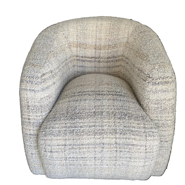 Verellen Theo Club Swivel Chair Karmin Mineral - Maaribu