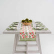 Table Runner Pom Bells Fern & Poppy