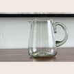 Handblown Glass Pitcher - Clear