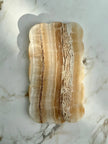 Josaphine Onyx Tray, Amber - Maaribu