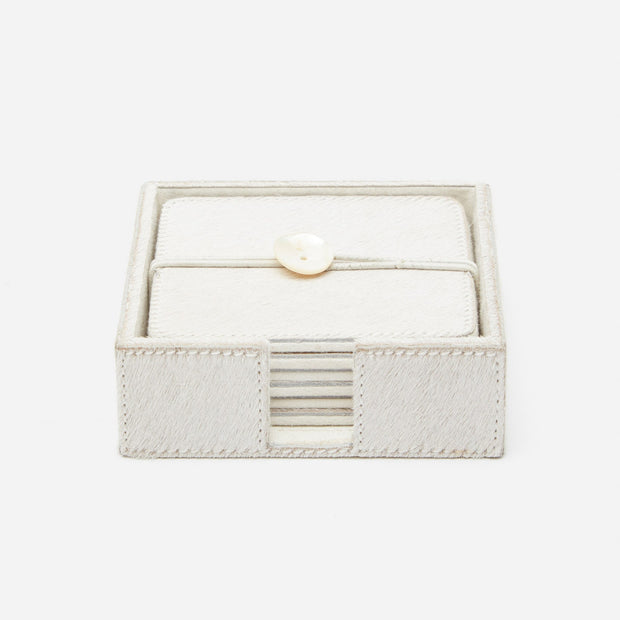 Browmley Hide Coaster Set/6 - Maaribu