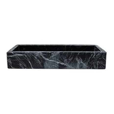 M/L Black Marble Tray