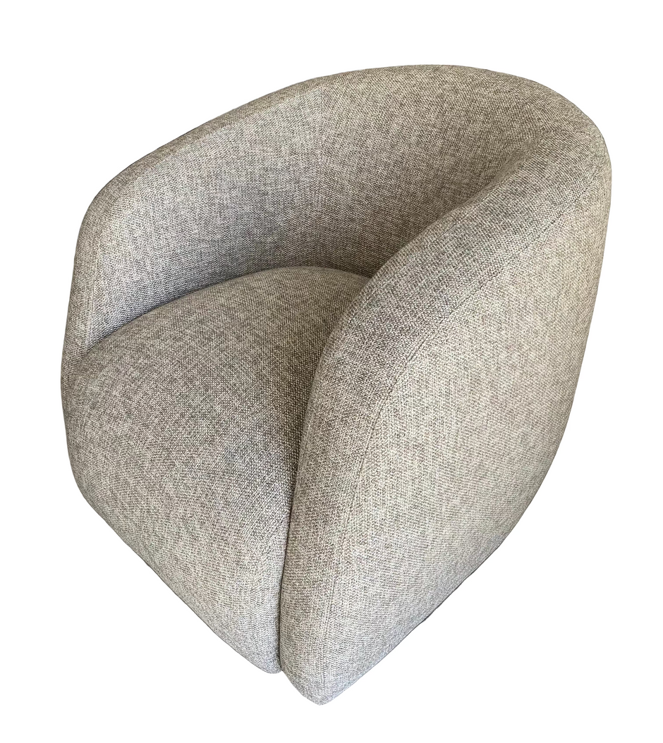 Verellen Theo Club Swivel Chair Bembebis Desert - Maaribu