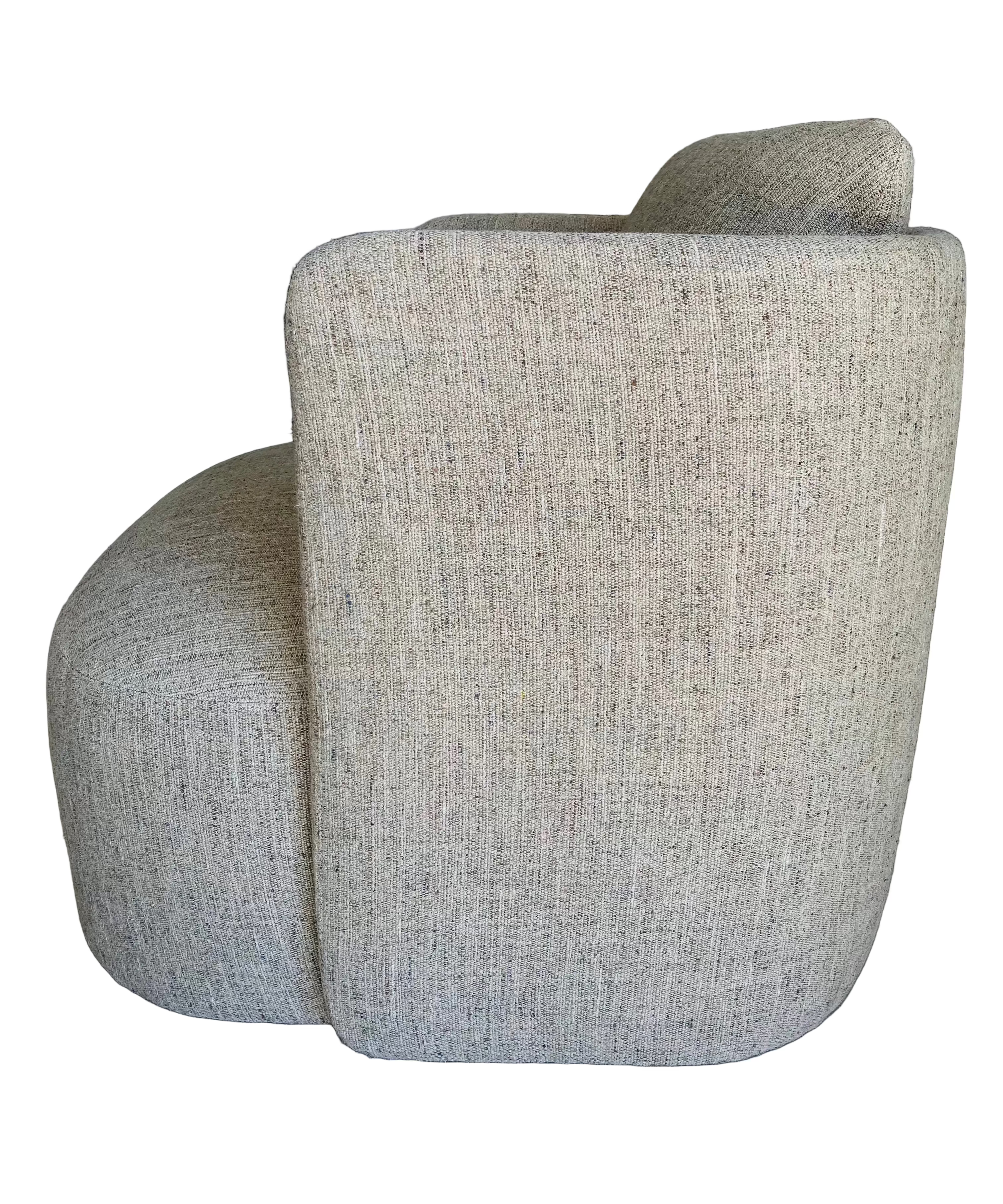 Verellen Hudson Swivel Club Chair Lysevie Light Kaki - Maaribu