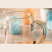 Handblown Glass Pitcher - Clear