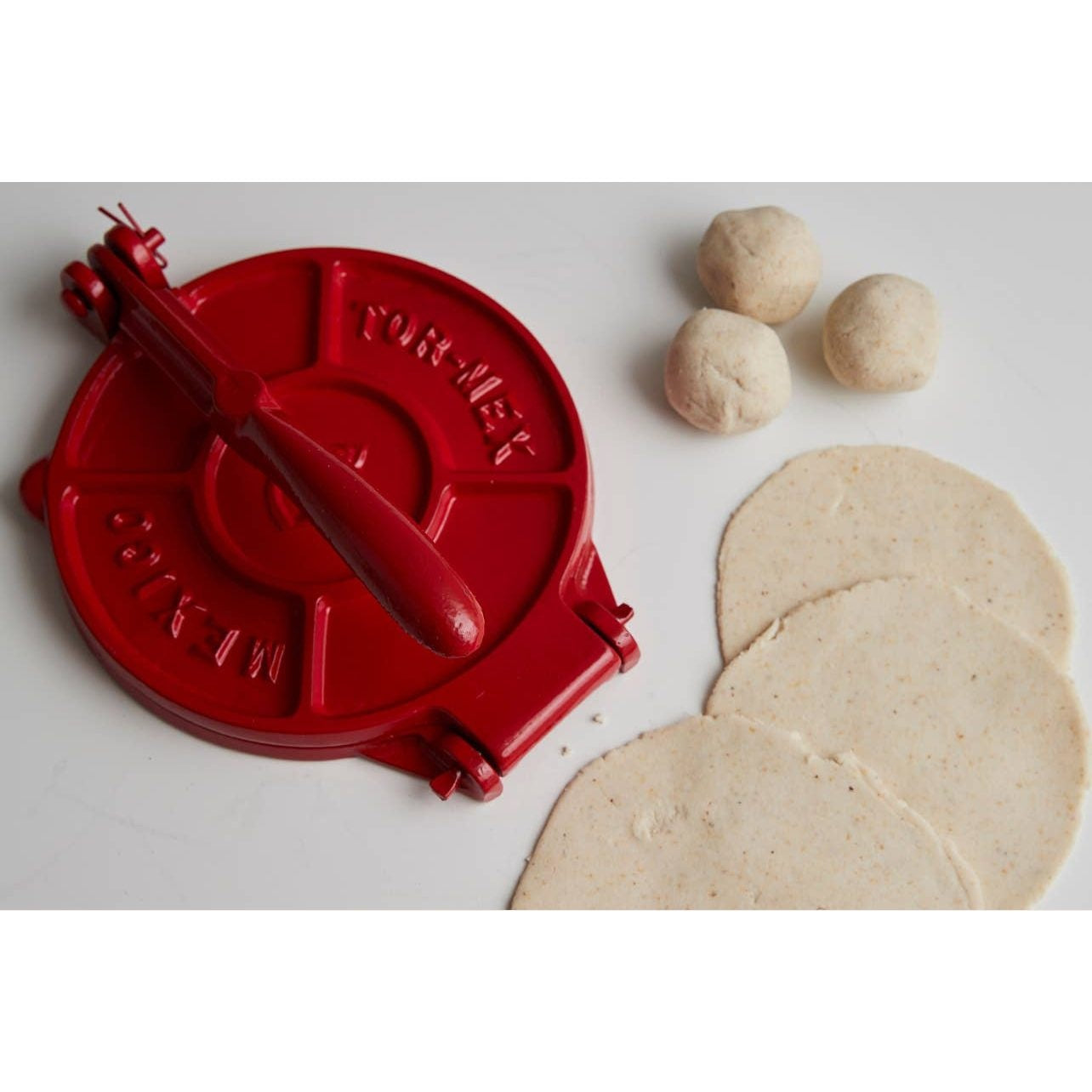 Cast Iron Tortilla Press Kit