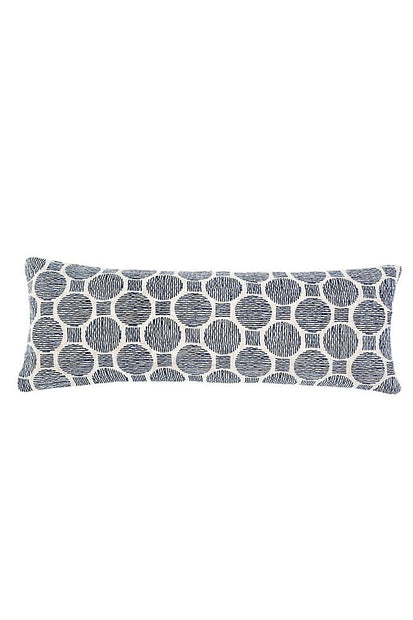 Ian Pillow, Ivory/Navy, 14x40, w/insert