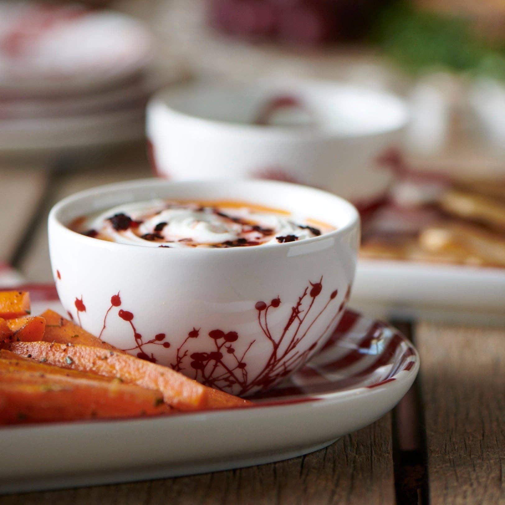 Winterberries Snack Bowl