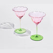 Tulip-Shaped Champagne Coupe Glass