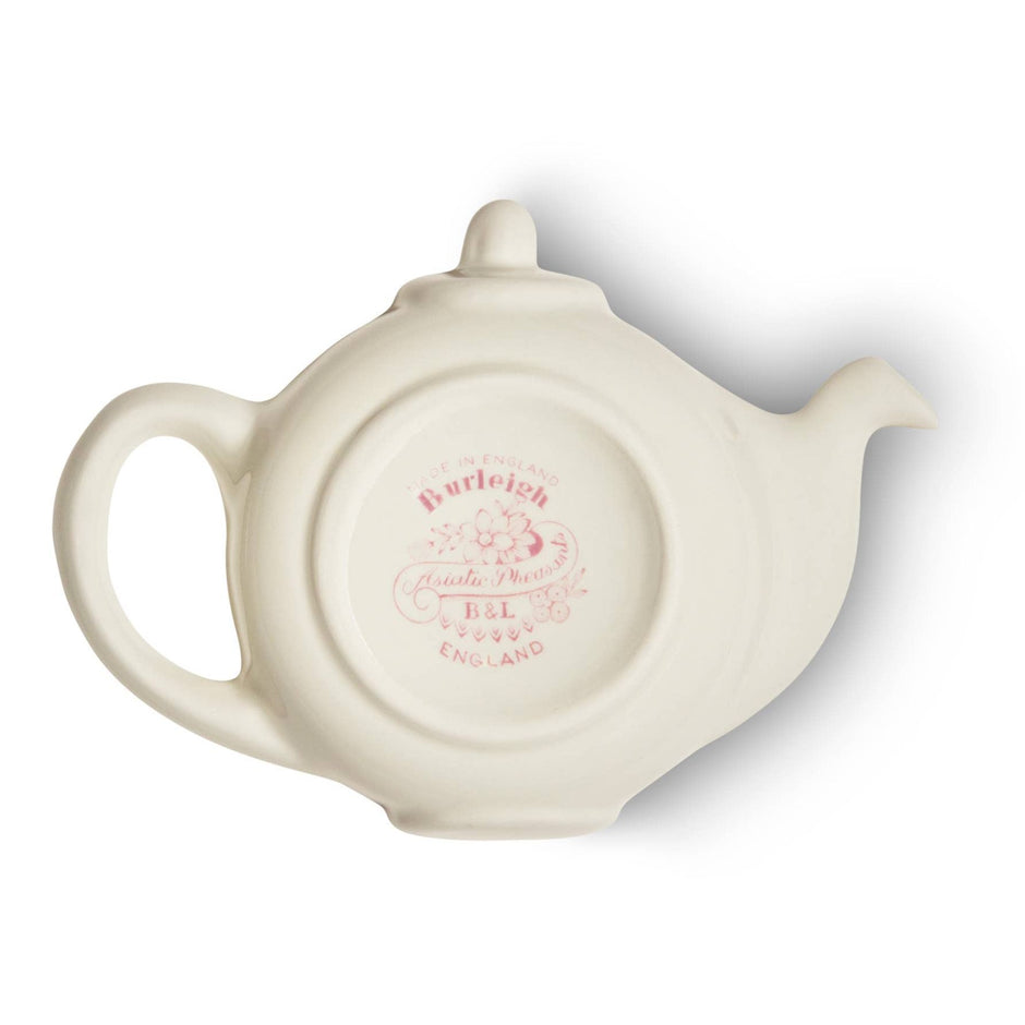 Pink Asiatic Pheasants Mini Teapot Tray