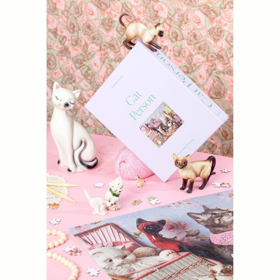 Cat Person 1000 Piece Puzzle