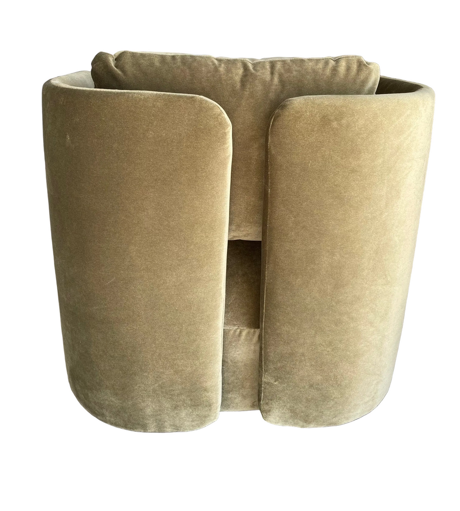 Verellen Hudson Swivel Club Chair Banks Balsam - Maaribu