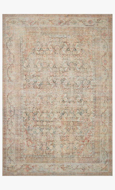 Vintage Look Rug Natural/Apricot