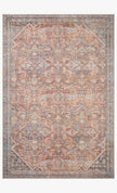 Vintage Look Rug Rust