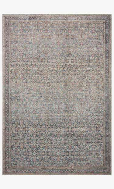 Vintage Look Rug Denim