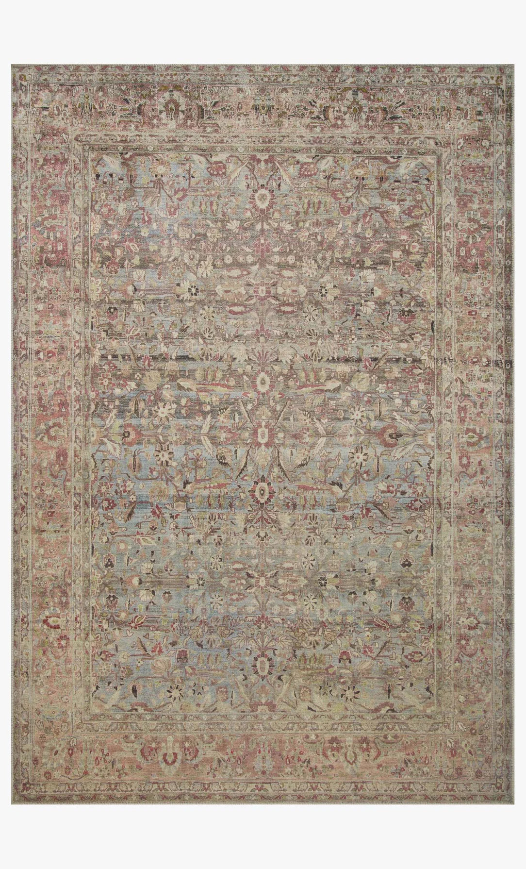 Vintage Look Rug Ocean