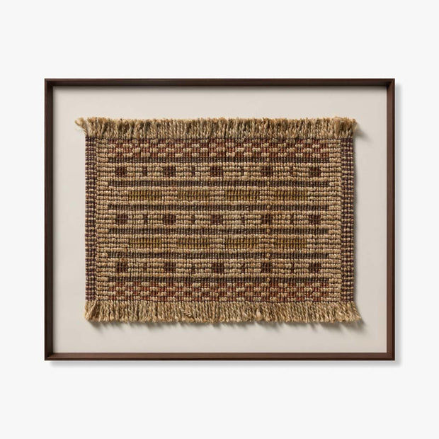 Amber Lewis x Loloi Framed Textile Solvang 2'10" x 3'6" - Maaribu