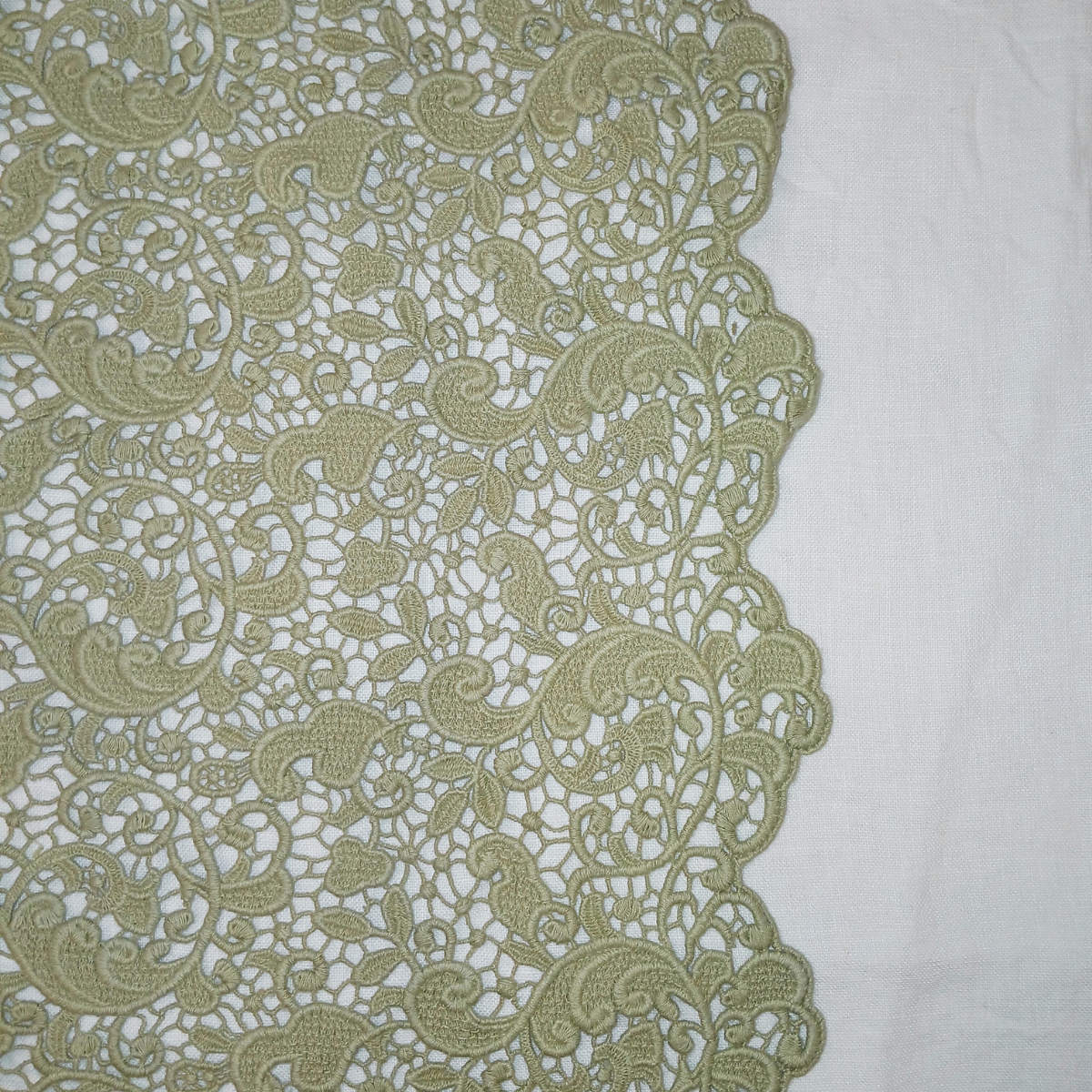 Allora Lace Bolster Cover