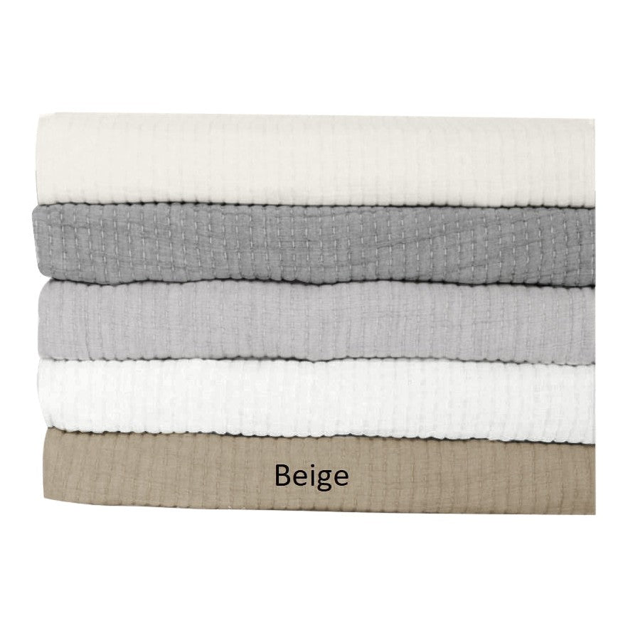 Avasa Brayden Coverlet King Beige