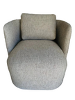 Verellen Hudson Swivel Club Chair Lysevie Light Kaki - Maaribu