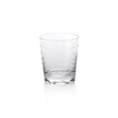 Spring Leaves Cut Design Double Old Fashioned Glass