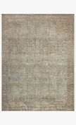 Amber Lewis x Loloi Cambria Rug Aqua/Natural 2'-3